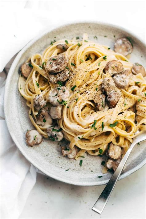 Date Night Mushroom Fettuccine - Recipes & Tips