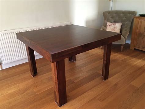 Solid wood square dining table | in Adel, West Yorkshire | Gumtree