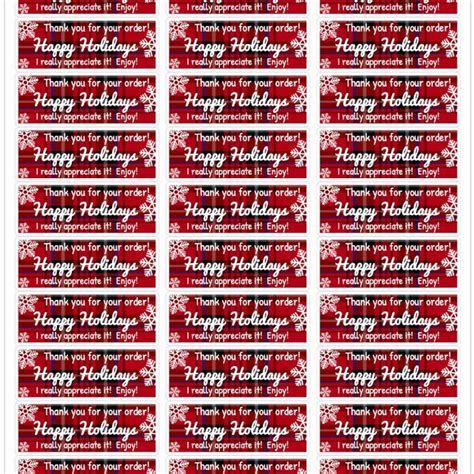 Office | Christmas Thank You Stickers Mailing Labels | Poshmark