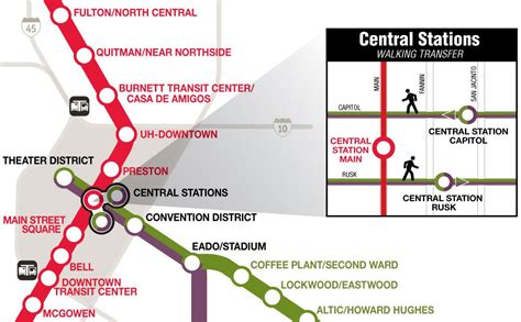 METRORail | Red Line | Green Line | Purple Line | Houston, Texas