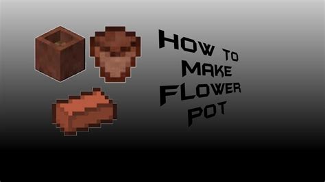 How To Make A Flower Pot In Minecraft Xbox One | Best Flower Site