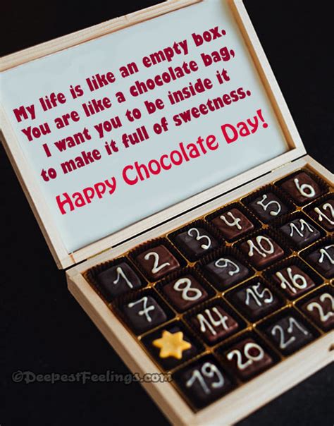 Chocolate Day Greeting Cards | Romantic Chocolate Day Cards