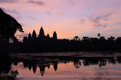 Shutter: Angkor Wat Sunrise - Freedom Wall