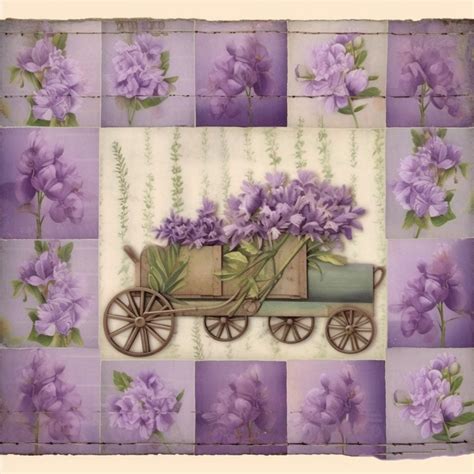 Vintage Purple Quilt Patchwork Art Free Stock Photo - Public Domain ...