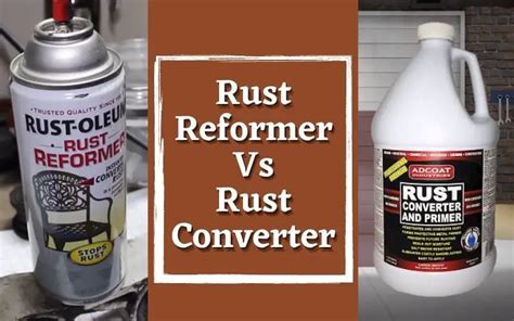 Rust Converter or Rust Remover - Which Is Right for You?