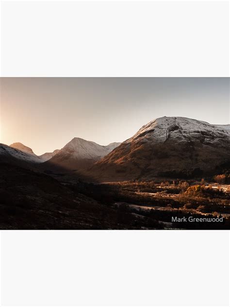 "Glen Coe Sunrise" Sticker by markgreenwood | Redbubble