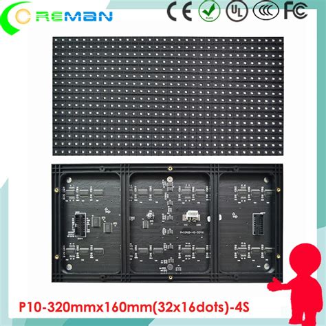 High brightness led module p10 rgb full color indoor / p10 led display module / p10 rgb led ...