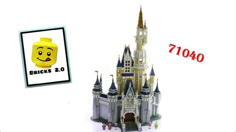 LEGO 71040 INSTRUCTIONS - Disney - The Disney Castle ( 2016 ) - YouTube