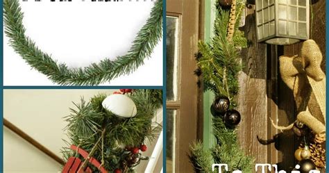 The Dabbling Crafter: DIY Sunday: Real {Fake} Garland