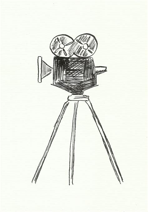 Vintage Camera Drawing - Printable Find A Word