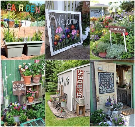 Try Out These DIY Garden Sign Ideas