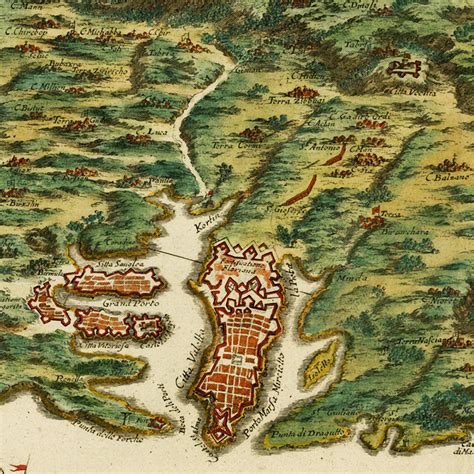 Malta, 1722, Order of the Knights of St. John, de Fer map | Battlemaps.us