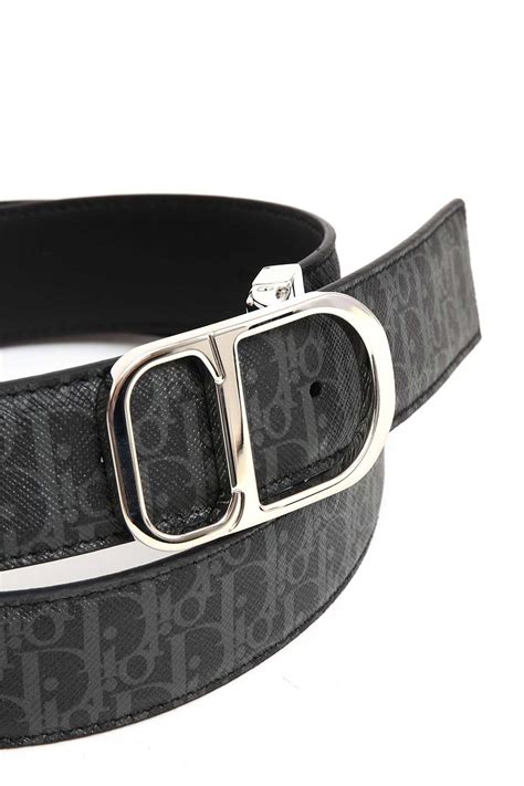 Dior Homme - Dior Homme Dior Homme Belt With Logo - Grigio, Men's Belts | Italist