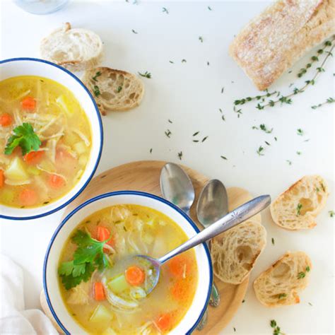 Canja de Galinha Recipe - Brazilian Chicken and Rice Soup - Brazilian ...