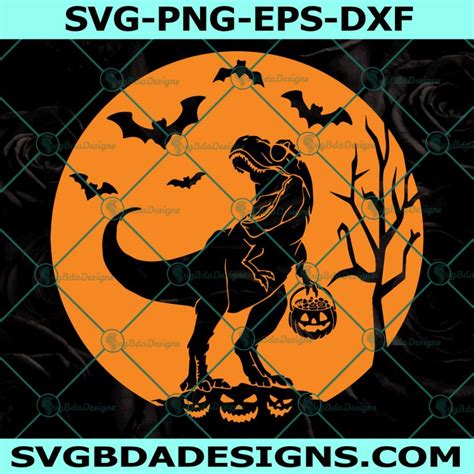 Dinosaur Trick Rawr Treat svg , Halloween Svg, Cricut , Digital Download