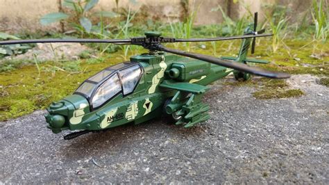 #corpertoys Apache Helicopter Gunships Pull back Lighting & Sound - YouTube