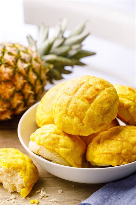 Authentic Chinese Pineapple Bun Recipe (Bolo Bao) - Nurtured Homes