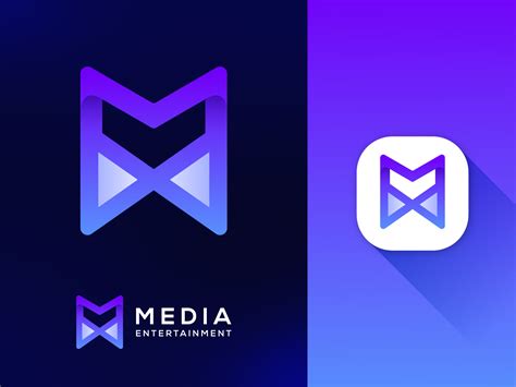 Media Entertainment Logo Design, Letter M + Play icon by Mehedi Hasan ...