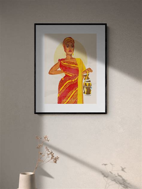 Somalian Culture African Woman Art Print Women of Color - Etsy