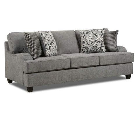 Broyhill Bringham Hill Gray Chenille Sofa - Big Lots in 2022 | Chenille ...