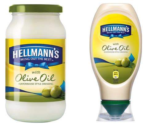 New Hellmann’s Mayonnaise with Olive Oil . . . has only 5% Olive Oil ...