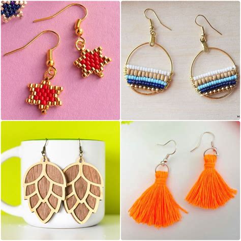 50 Easy DIY Earrings You Can Make at Home