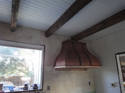 1900 Farmhouse: Copper Hood Install