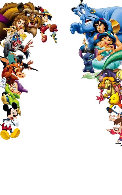 Disney Characters PNG Image