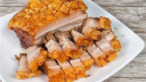 How to Make CRISPY ROAST PORK BELLY! SHOCKINGLY EASY RECIPE! - YouTube ...