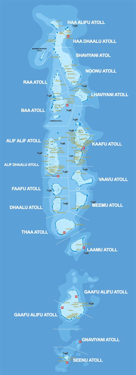 Maldives Islands Map