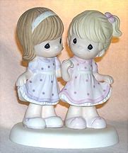 Precious Moments Figurines - Sisters Share A Special Bond