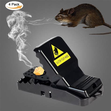 Mouse Traps Rat Mice Squirrel Killer Snap Trap Power Rodent Heavy Duty ...