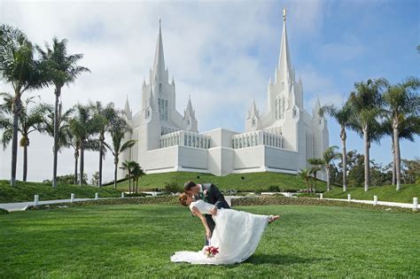 San Diego Temple Wedding Photograpy, LDS Weddings