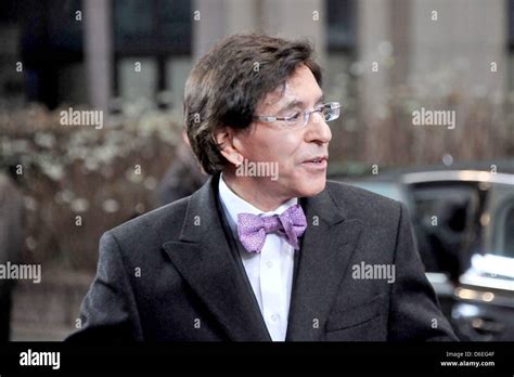 Belgian Prime Minister Elio Di Rupo arrives for the EU summit on debt crisis in Brussels ...