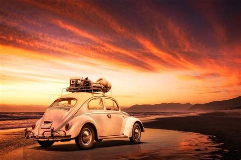 Beetle Beach #VolkswagenClassicCars | Volkswagen karmann ghia ...