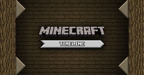 Minecraft Timeline