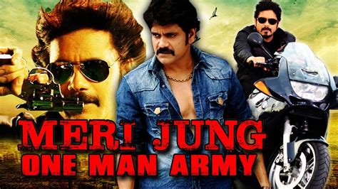 Meri Jung One Man Army (Mass) Telugu Hindi Dubbed Full Movie | Nagarjuna, Jyothika, Rahul Dev