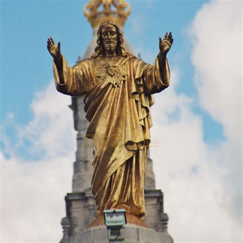 Life Size Religious Decoration Bronze Jesus garden Statues for church