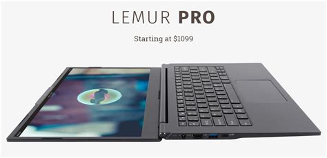 System76 Announces Lemur Pro Linux Laptop with Insane Battery Life