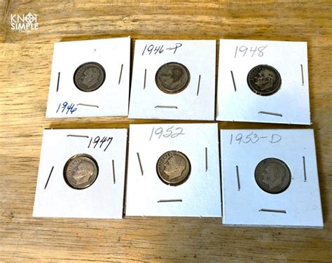 Coin Collection US Currency US Coin Lot Silver Dime Lot - Etsy