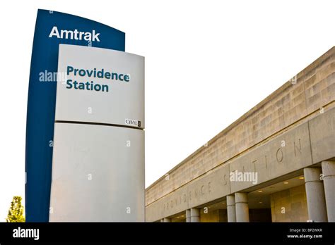 Downtown Providence Train Station that services Amtrak Stock Photo - Alamy