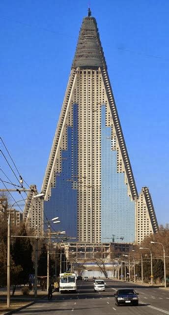 Pyongyang, North Korea, Ryugyong Hotel | Fantastic Materials