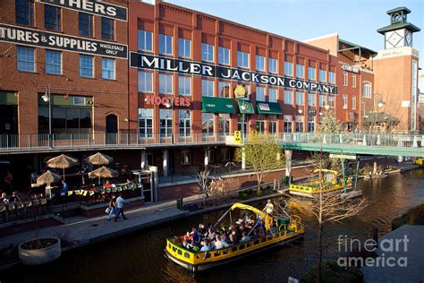 Bricktown Canal Oklahoma City Photograph by Bill Cobb