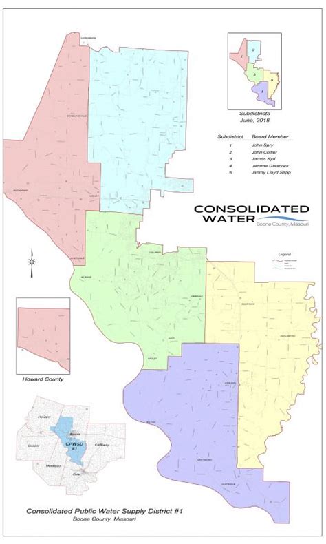 District Map | Consolidated Water of Boone County