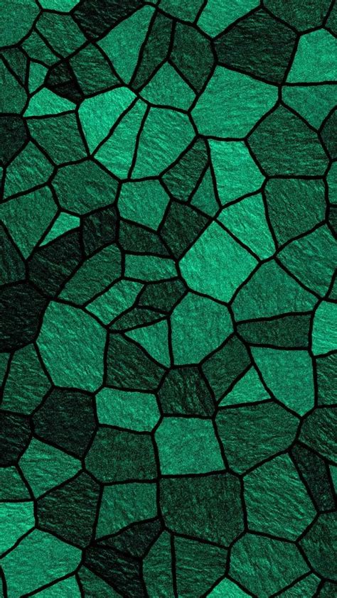 Green Mosaic Tile Pattern Wallpaper Watercolor Wallpaper Iphone, Computer Wallpaper Desktop ...