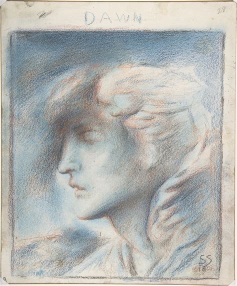 Simeon Solomon | Dawn (Head of Hypnos) | The Metropolitan Museum of Art