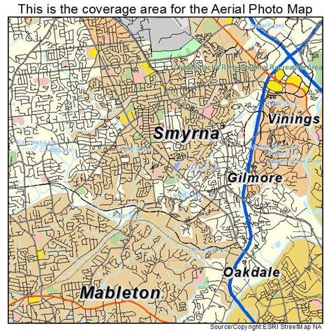 Map Of Smyrna Georgia - Sasha Costanza