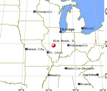 Indian Mounds Illinois Map