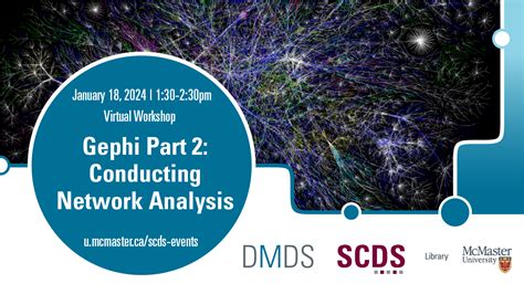 Gephi Part 2: Conducting Network Analysis | McMaster University Library