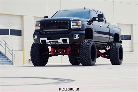 Extreme Lifted GMC Sierra Sporting Bulletproof — CARiD.com Gallery